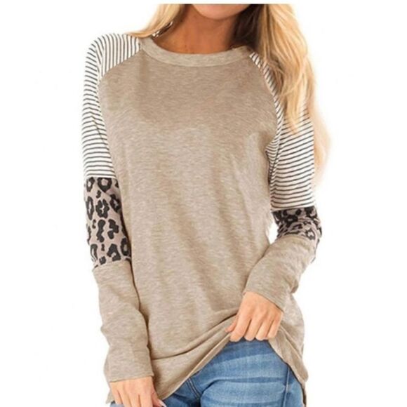 Boutique Super Soft & Comfy Multi pattern Top - Picture 1 of 7